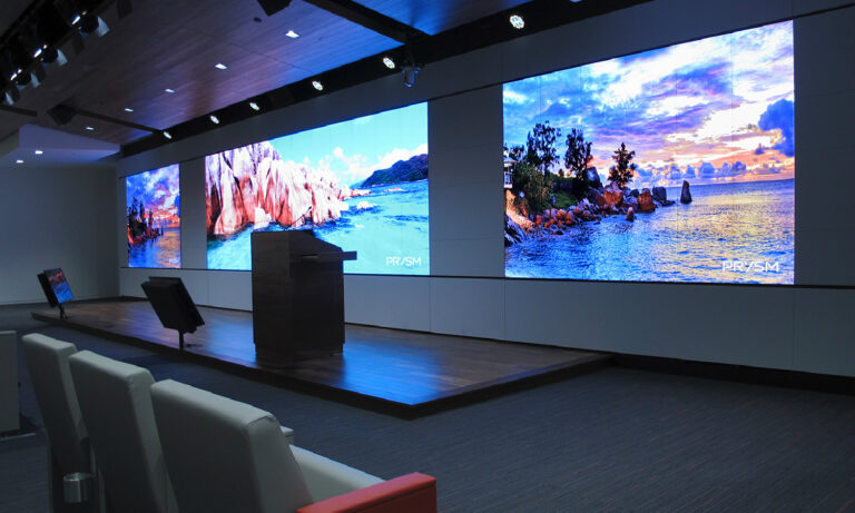 video wall, Noslar TI, Houston Texas, monitors, screens,